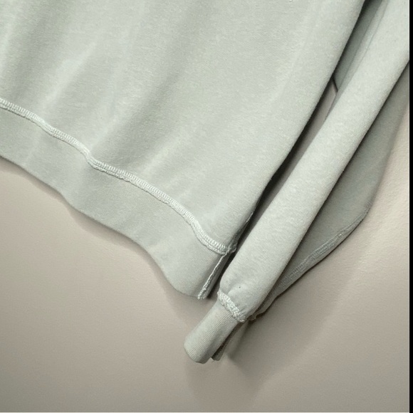 Abercrombie & Fitch Soft AF Collection Save Green Crewneck Sweatshirt Medium - Picture 4 of 6